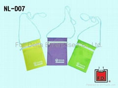 Polyester shoulder bag for passport