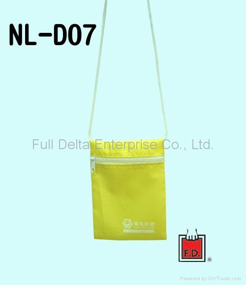 Polyester shoulder bag for passport 2