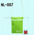 Polyester shoulder bag for passport