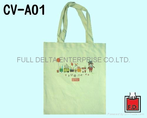 Flatten canvas shopping bag 3