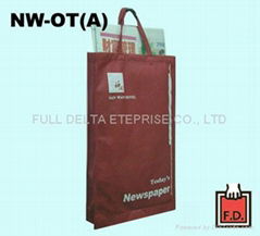 Non-Woven Newspaper bag for Hotel