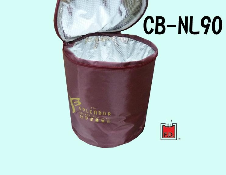 Nylon tubular cooler bag