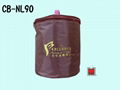 Nylon tubular cooler bag