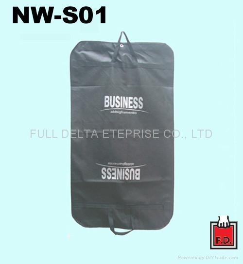 Non woven garment Bag/ suit cover bag