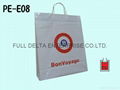 Plastic bag with Rigid Handle