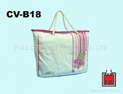 Canvas shopping bag