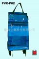 PVC Foldable Trolley bag / gift bag