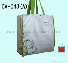 Canvas shopping bag