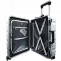 Multifunctional Polypropylene TSA Lock Universal Wheel 20" Business Travel Lugga