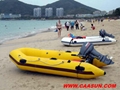 inflatable boat & outboard motor 