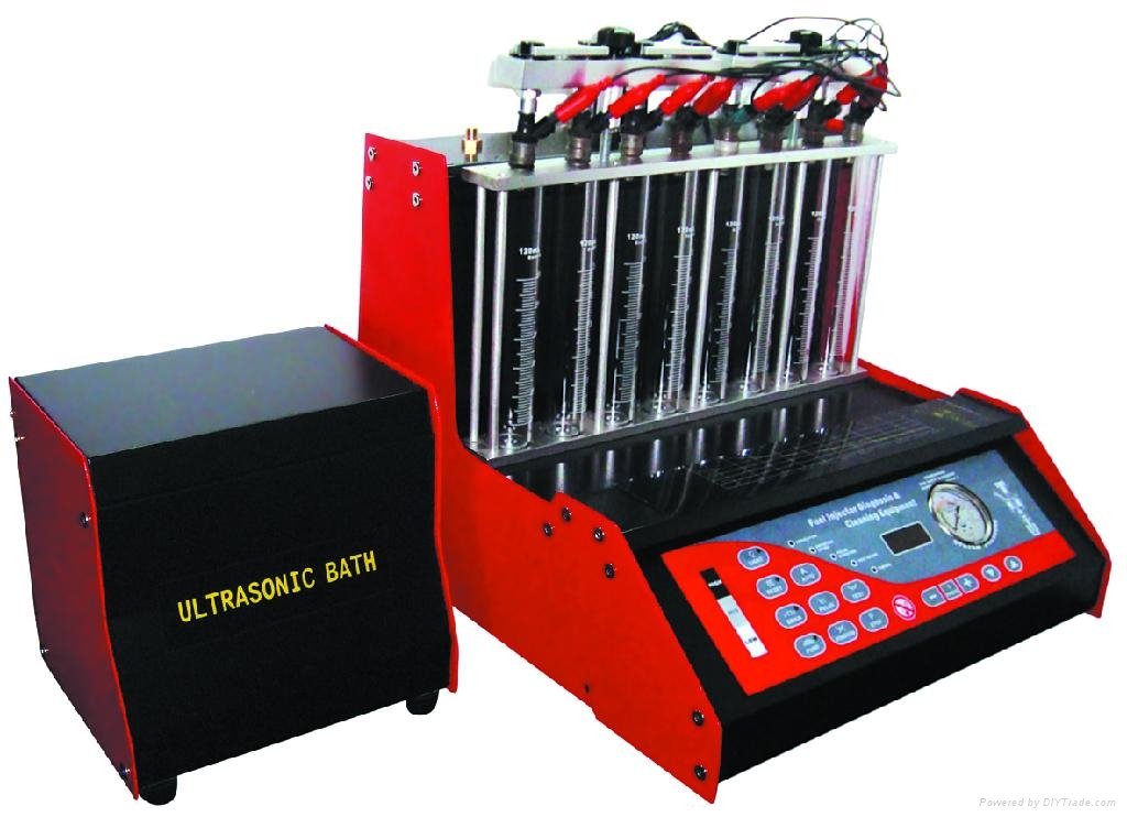 Automatic 8 Cylinders Injector tester & cleaner