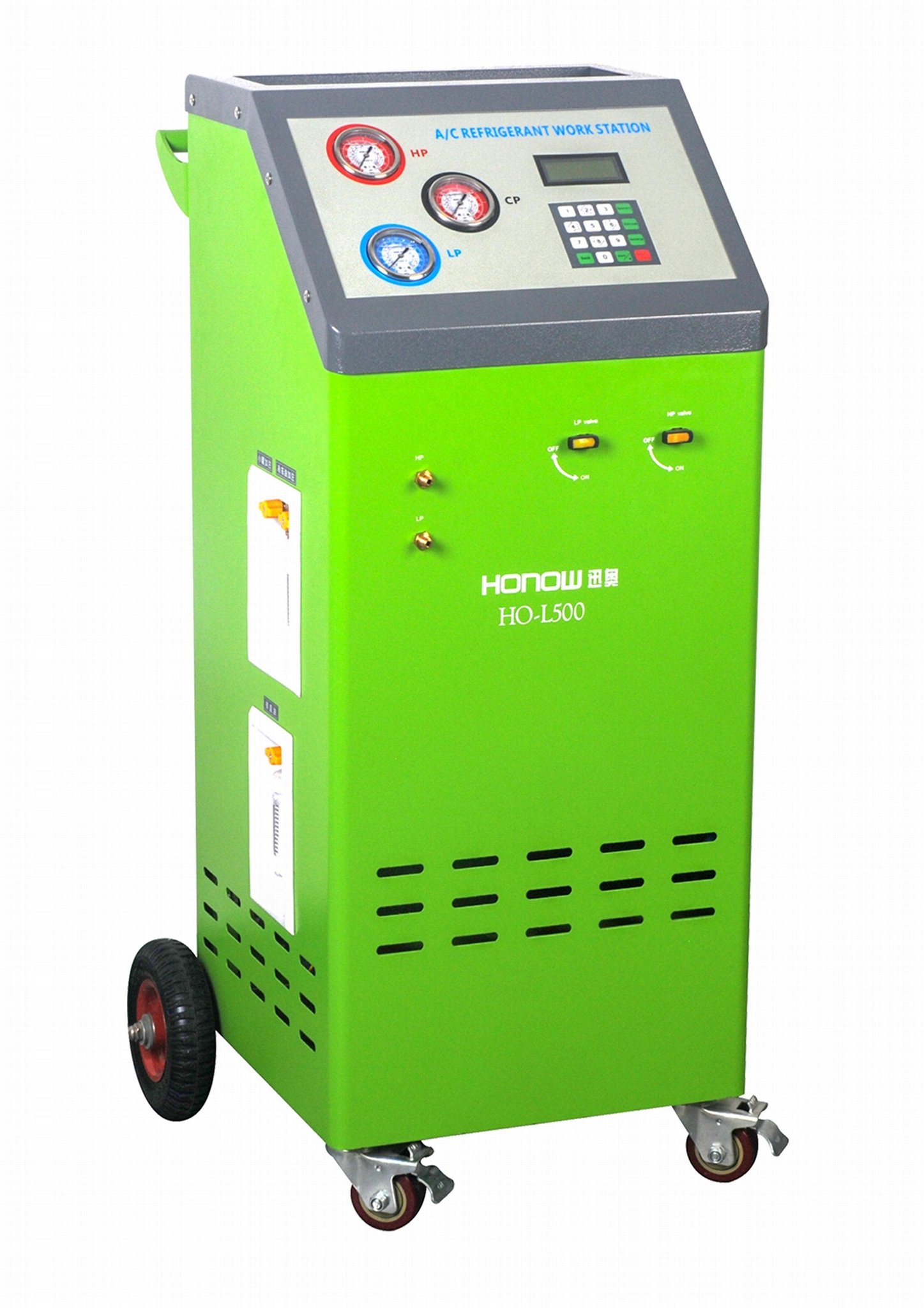 HO-L500 Semi-auto refrigerant filling & recovery machine 