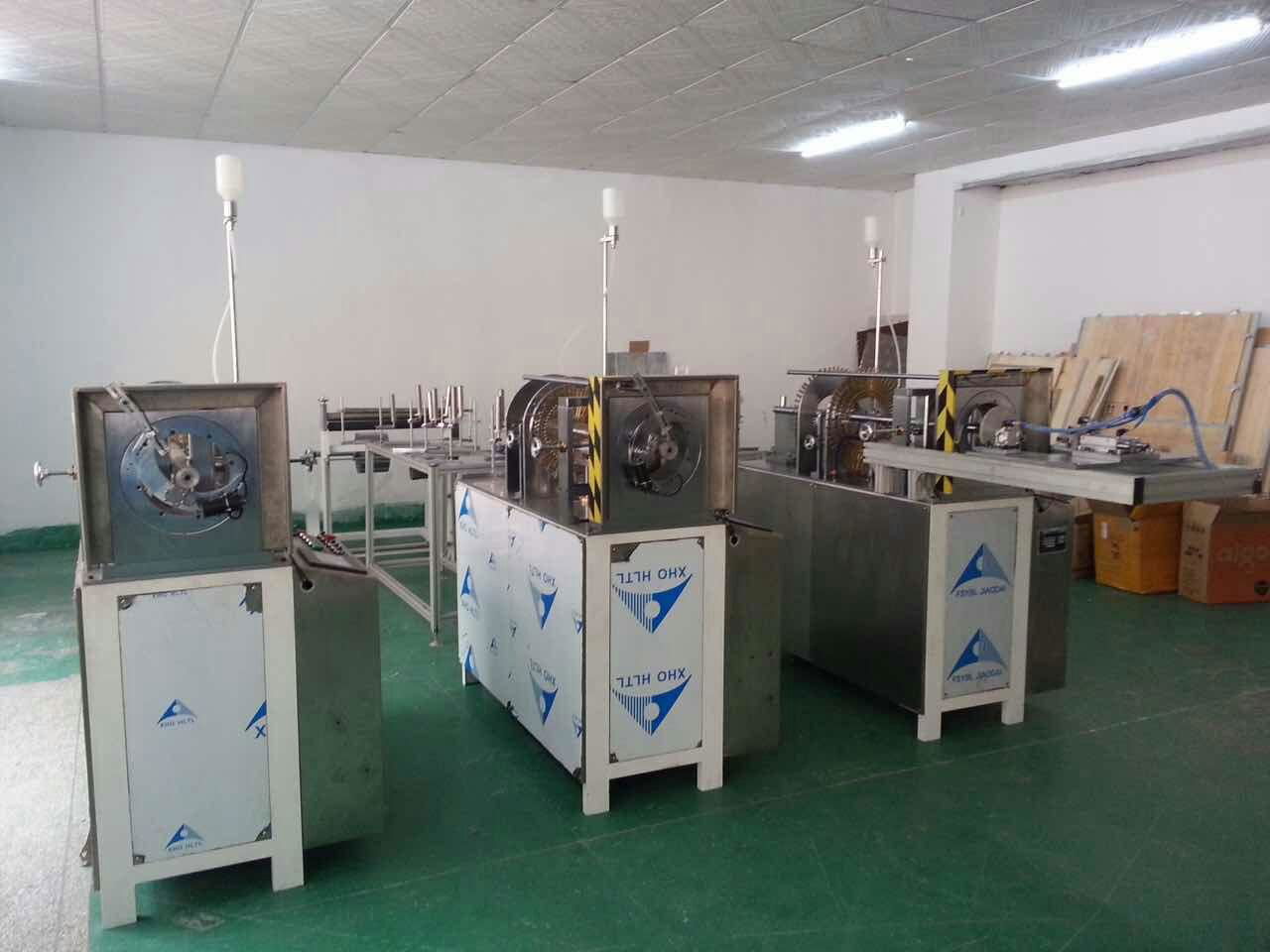 PVC transparent round box gluing machine barrel 2