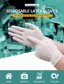 disposable latex surgical gloves non powdered 2