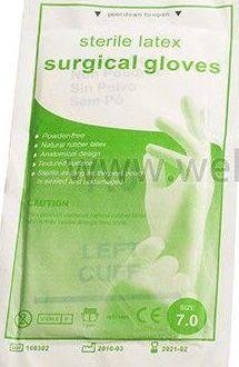 disposable sterile  surgical latex gloves (powdered powdered-free) 3