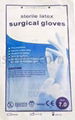 surgical latex  gloves   medical  rubber  latex gloves 