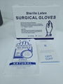 surgical latex  gloves   medical  rubber  latex gloves 