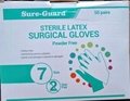 surgical latex  gloves   medical  rubber  latex gloves 