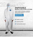 Sterilized Coverall Medical Protective Clothing Protection Suit