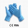 disposable Nitrile examination gloves blue nitrile gloves 4