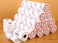 100% Wood Pulp BPA Free POS ATM Cash Register Thermal Paper Rolls 6