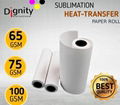 sublimation transfer  digital printing paper  in rolls 