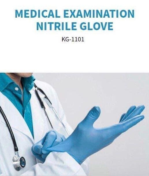 disposable Nitrile examination gloves blue nitrile gloves 5