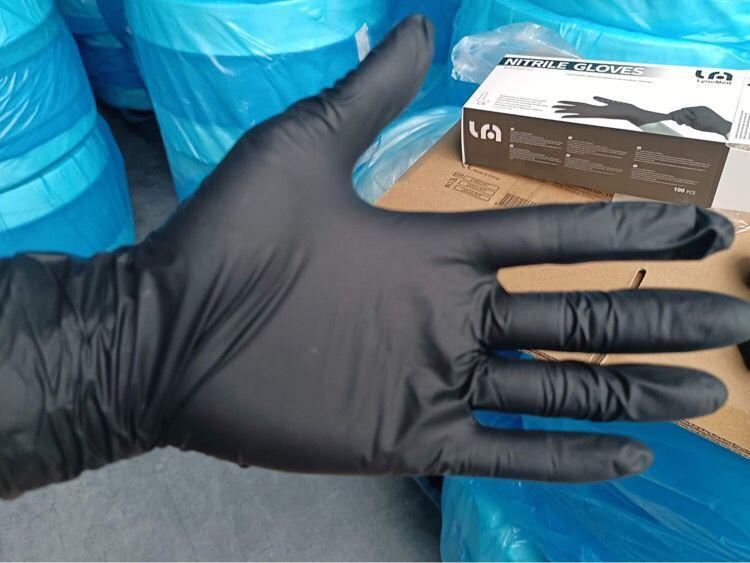 disposable Blue  Nitrile examination gloves blue nitrile gloves