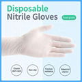 Powder Free Examination Factory Dish Washing Plastic Nitrile Disposable Rubber G