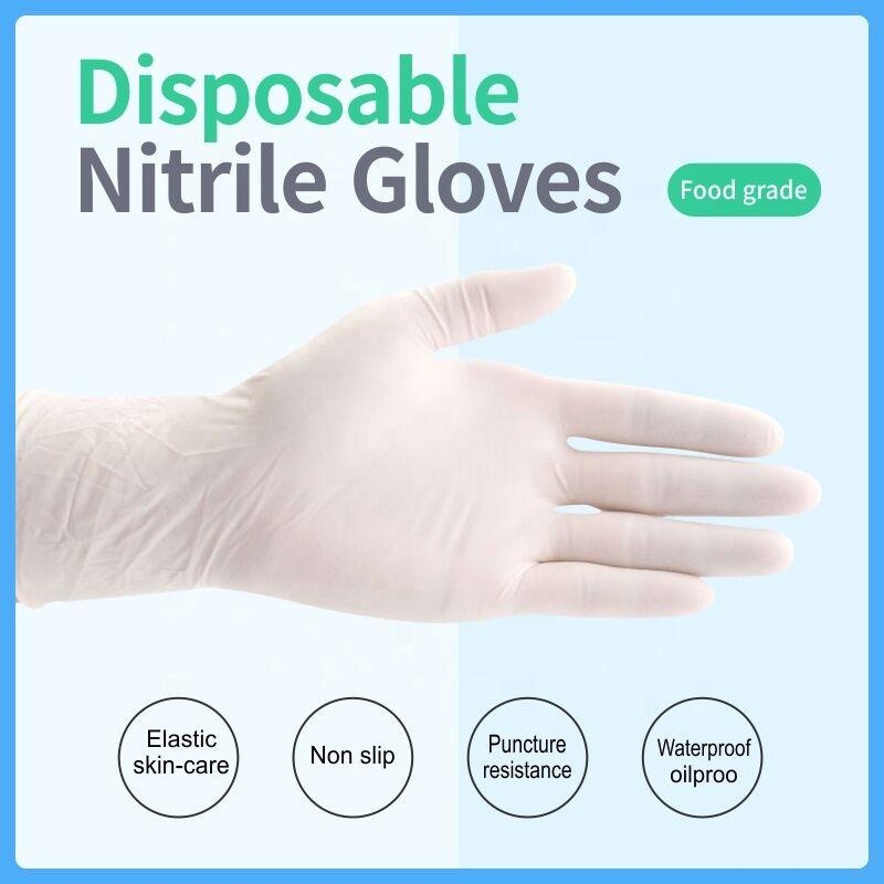 Powder Free Examination Factory Dish Washing Plastic Nitrile Disposable Rubber G 4