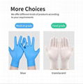 disposable Nitrile examination gloves blue nitrile gloves