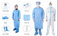 disposable hospital medical protective suit  protection suit coverall