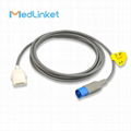 Philips MP20 MP30 spo2 extension cable,8p>DB9F