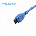 Med-Linket oximeter adult silicone soft spo2 probe,0.9m