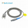 Biolight/Contec M8000 spo2 extension cable,Readel 1b 5P >DB9F