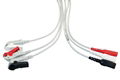 Datex-Ohmeda ASP lead wires,  40 in. (102 cm) , 5-Ld