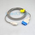 GE Medical Dash3000 adapter cable,Rectangle  11P>Masimo 6J
