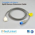 Masimo Rad-8 spo2 extension cable,8p>Masimo 6J
