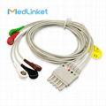 M1644A 5lead with leadwires,102cm