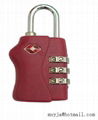 TSA combination padlock 4