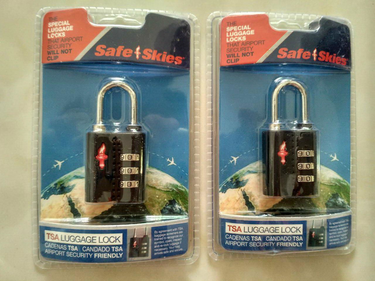 TSA 3-digit travel bag   lock 5