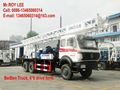 Diesel power with Sino truck for 300-400meter water well drilling rig 1