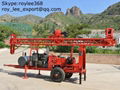 200m trailer mounted water well drilling rigs