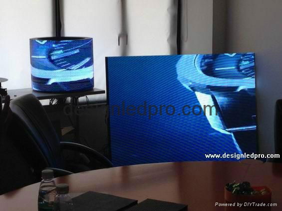P4mm high resolution flexible led screens manufacture