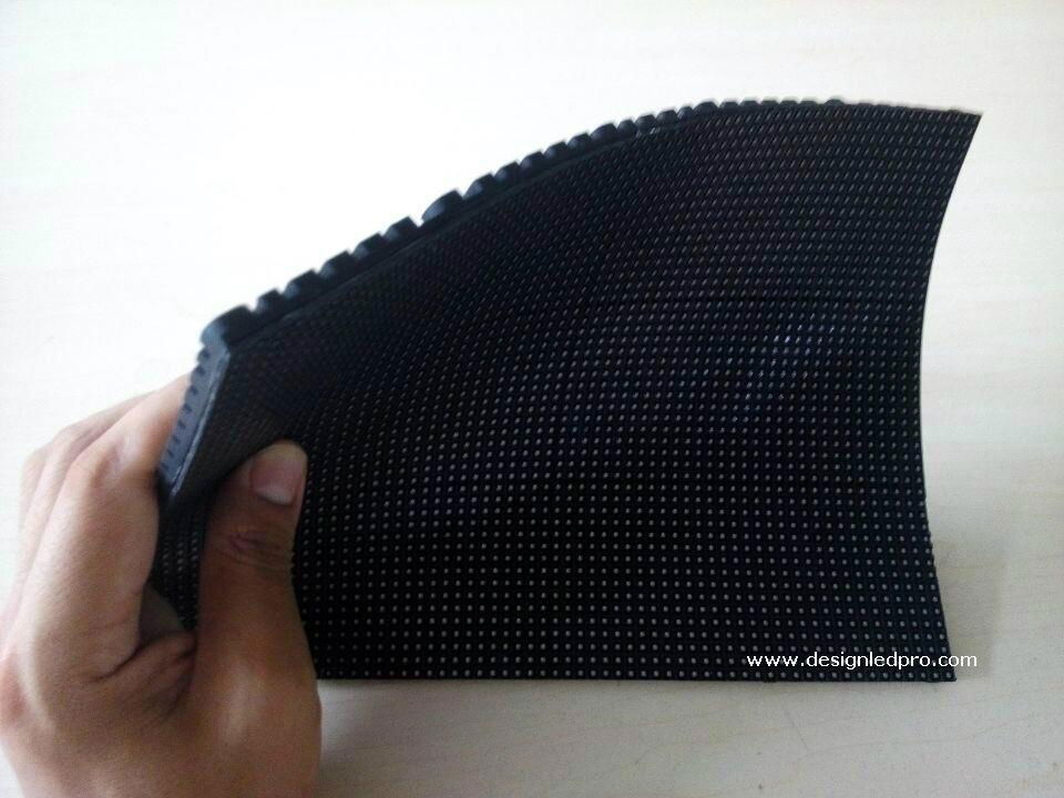 P4mm flexible led screens for TV studio