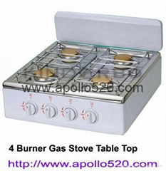 4 Burner Gas Stove Table Top