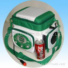 6-Liter Cooler Bag AM.FM Radio 4