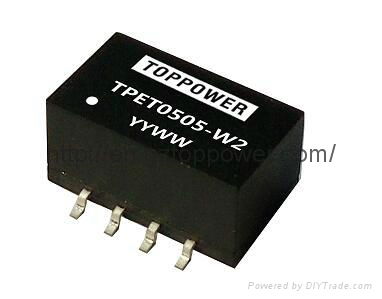 1W Single Output 1KVDC Isolated SMD DC-DC Converter (TPTE) 3