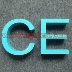 Painted Stainless Steel Letter Sign