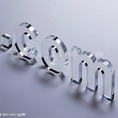 Customized Acrylic Crystal Sign Letter 2